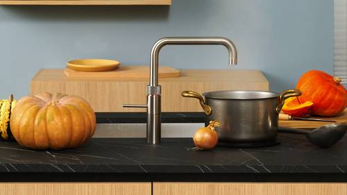 Additional image for Square Boiling Water Kitchen Tap. COMBI (Polished Chrome).