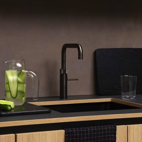 Additional image for Square Boiling Water Kitchen Tap. COMBI (Gunmetal).