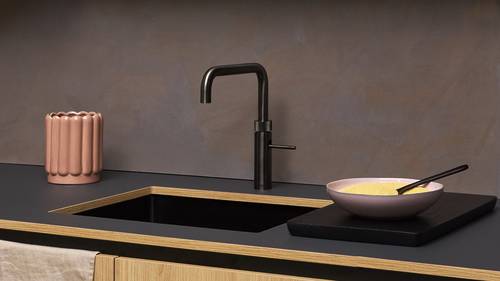 Additional image for Square Boiling Water Kitchen Tap. COMBI (Gunmetal).