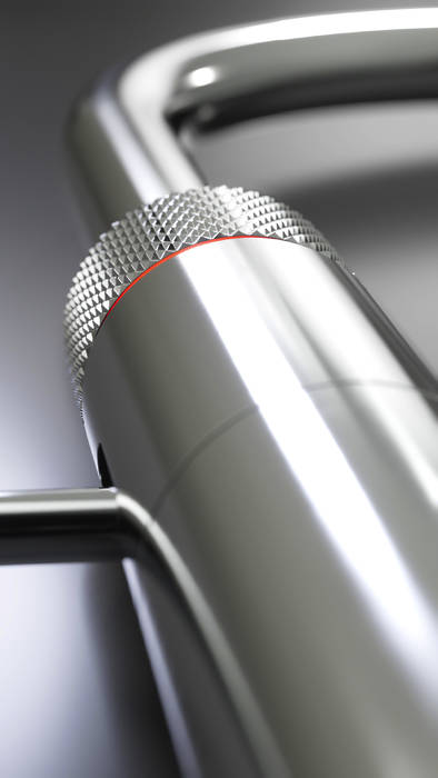 Additional image for Round Boiling Water Kitchen Tap. PRO3 (Polished Chrome).