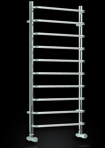 Additional image for Aliano Towel Radiator (Chrome). 500x500mm.