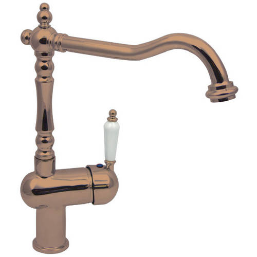 Additional image for Kitchen Tap With Side Lever Handle (Copper).