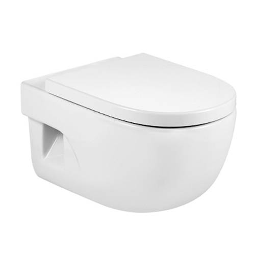 Additional image for Meridian-N Wall Hung Toilet Pan & Seat.