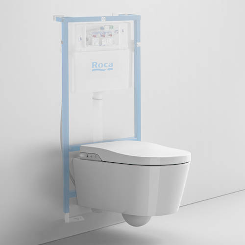 Additional image for In-Wash Inspira Rimless Smart Wall Hung Pan.