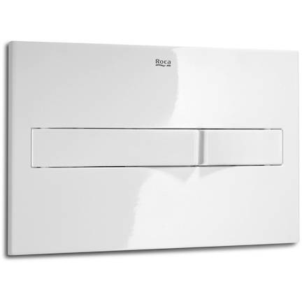 Additional image for In-Wall WC Compact Tank & PL2 Dual Flush Panel (White).