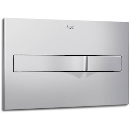 Additional image for DUPLO WC Wall Hung Frame & PL2 Dual Flush Panel (Grey).