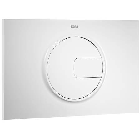 Additional image for DUPLO WC Wall Hung Frame & PL4 Dual Flush Panel (White).