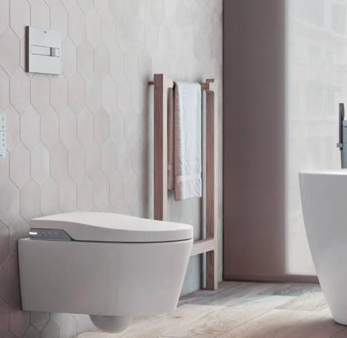 Additional image for Low Height Concealed Cistern & PL2 Dual Flush Panel (Grey).