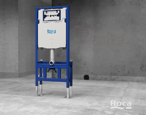 Additional image for Duplo ONE Free-Standing Frame With Dual Flush Cistern (475x1120mm).