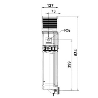 Additional image for Duplo S Under Window Concealed Cistern (AG).