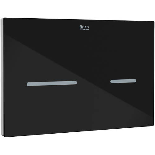 Additional image for EP3 (DUPLO ONE) - Dual Flush Plate With Sensor (Touchless, Onyx Glass)