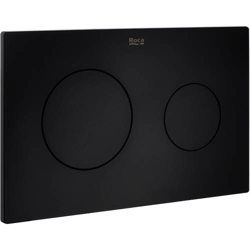 Additional image for PL10 (DUPLO ONE) - Dual Flush Plate (Matt Black)