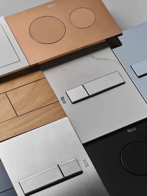 Additional image for PS4 (DUPLO S) - Dual Flush Plate (Chrome)