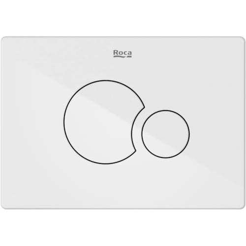 Additional image for PS5 (DUPLO S) - Dual Flush Plate (Matt White)
