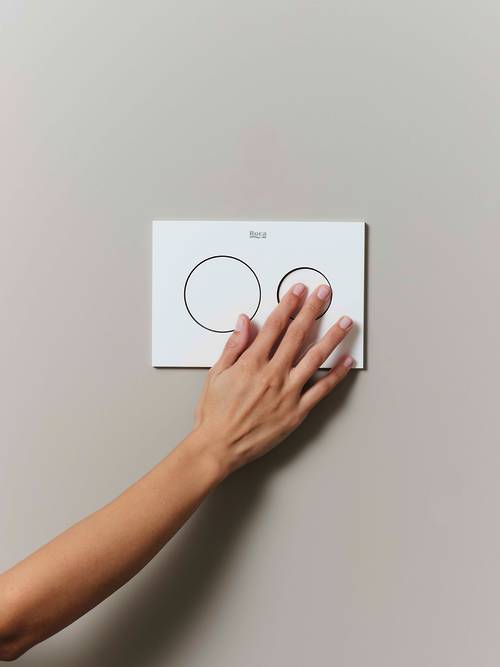 Additional image for PS3 (DUPLO S) - Dual Flush Plate (White)