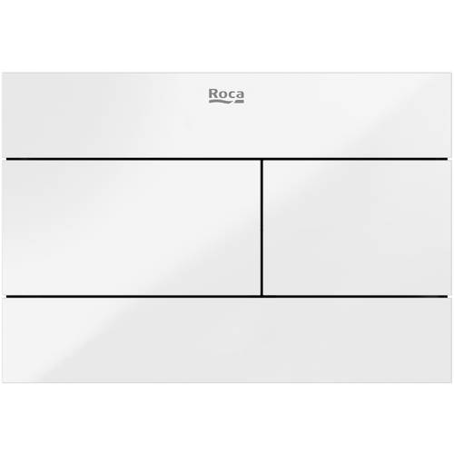 Additional image for PS2 (DUPLO S) - Dual Flush Plate (Crystal White)