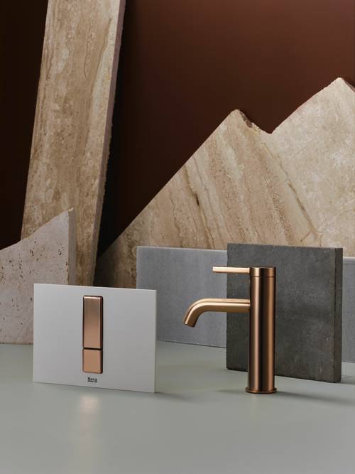 Additional image for PS4 (DUPLO S) - Dual Flush Buttons Only (Rose Gold)