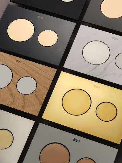 Additional image for PS3 (DUPLO S) - Dual Flush Buttons Only (Rose Gold)