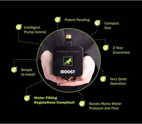 Additional image for HomeBoost Mains Water Booster Pump (12 l/min).