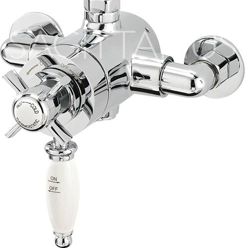 Additional image for Churchmans Exposed Thermostatic Shower Valve (Chrome).