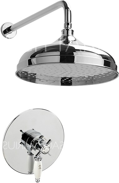 Additional image for Churchmans Shower Valve With Arm & 300mm Head (Chrome).