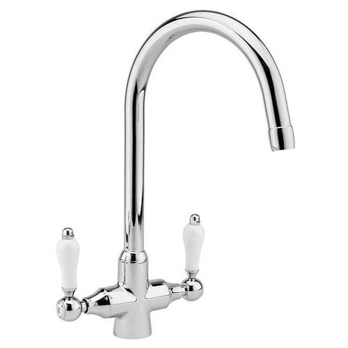 Additional image for Canterbury Traditional Kitchen Tap (Chrome) CLEARANCE.