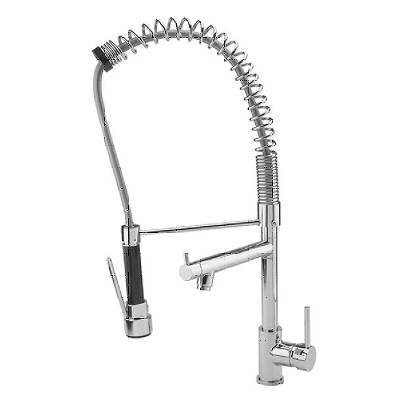 Additional image for Professional Kitchen Mixer Tap With Pull Out Spray (Chrome).