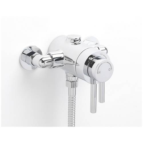 Additional image for Ergo Exposed Thermostatic Shower Valve (Chrome).