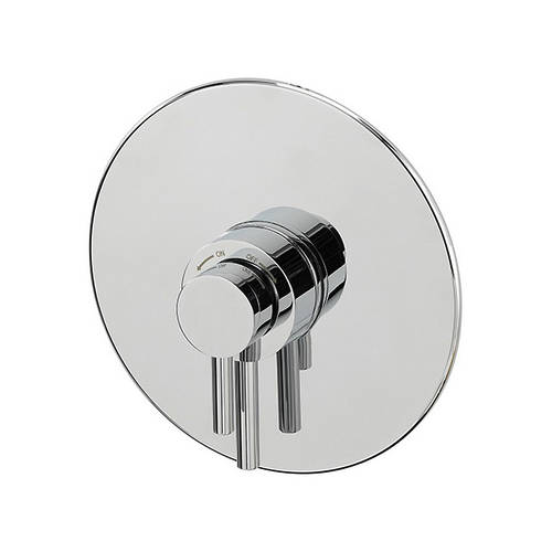 Additional image for Ergo Concealed Thermostatic Shower Valve (Chrome).