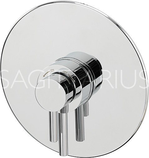 Additional image for Ergo Shower Valve With Arm & 130mm Head (Chrome).