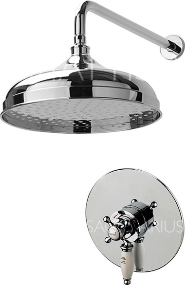 Additional image for Fantasy Shower Valve With Arm & 300mm Head (Chrome).