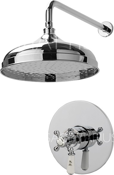 Additional image for Kensington Shower Valve With Arm & 300mm Head (Chrome).