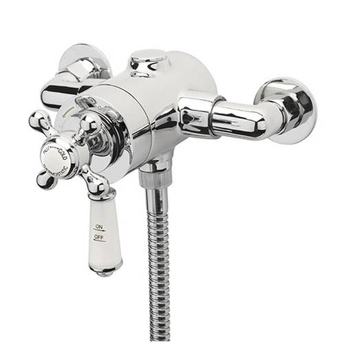 Additional image for Exposed Thermostatic Shower Valve (Chrome).