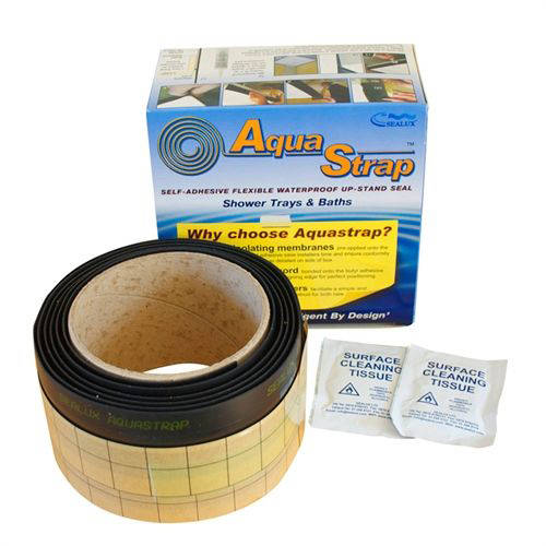 Additional image for Shower Tray & Bath Sealing Strip (2 Meter Roll).