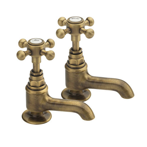 Additional image for Basin Taps (Pair, Bronze).