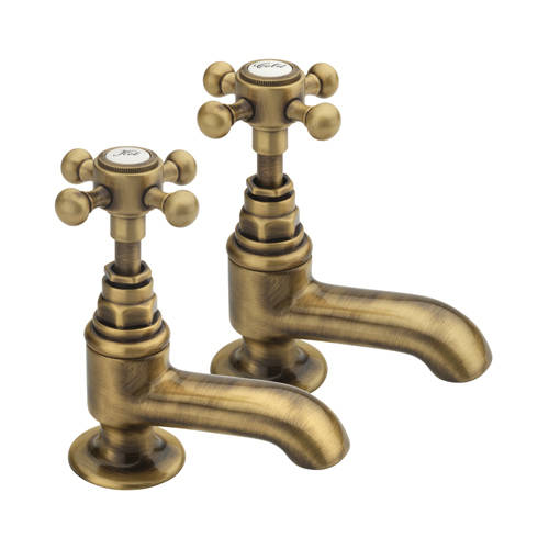 Additional image for Bath Taps (Pair, Bronze).
