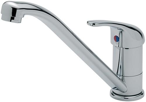 Additional image for Luna Mono Sink Mixer Tap (Chrome).