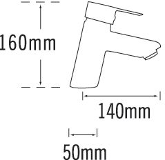 Additional image for Mono Bath Filler Tap (Chrome).