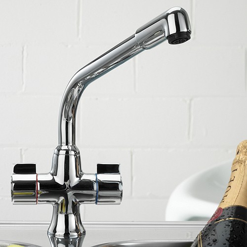 Additional image for Gloucester Dual Flow Kitchen Tap (Chrome).