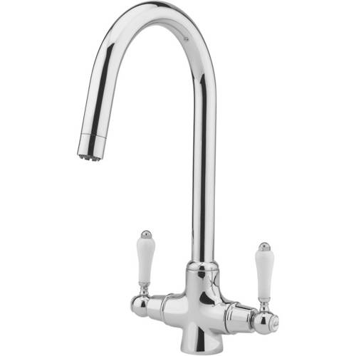 Additional image for Little Venice Kitchen Tap With Swivel Spout (Chrome).