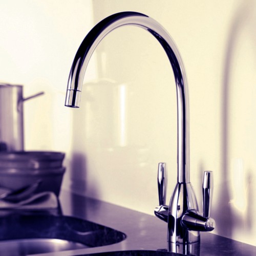 Additional image for Enzo Kitchen Tap (Brushed Nickel).
