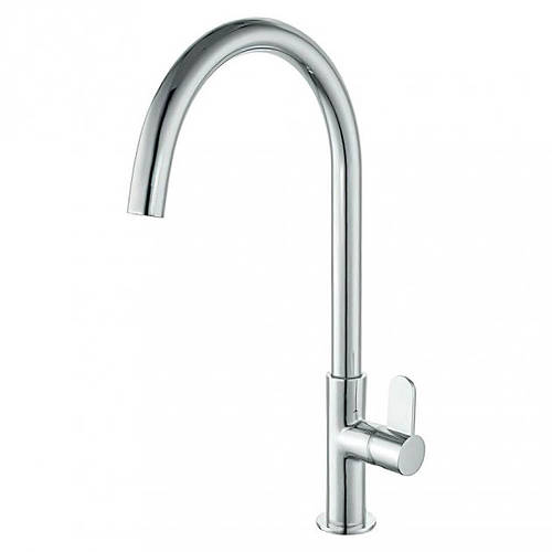 Additional image for Single Lever Mono Sink Mixer Tap (Chrome).