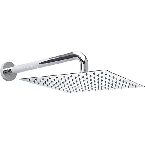 Additional image for Square Shower Head With Arm 200x200mm.