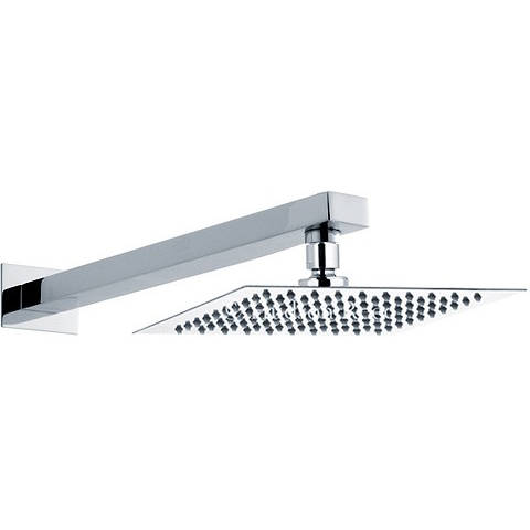 Additional image for Ultra Thin Square Shower Head & Wall Mounting Arm. 200mm.