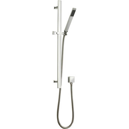 Additional image for Sheer Slide Rail, Multi Function Shower Handset & Hose (Chrome).