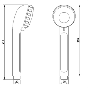 Additional image for 3 Function handset