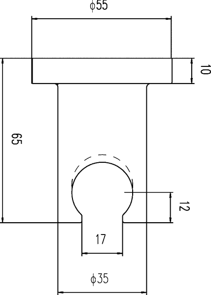 Additional image for Luxury Shower Handset Wall Bracket.