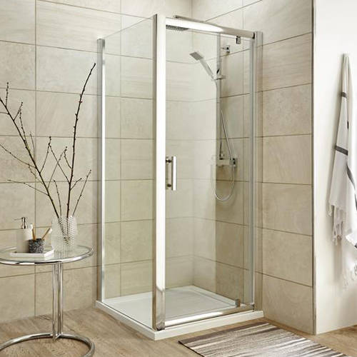 Additional image for Shower Enclosure With Pivot Door (760x800mm).