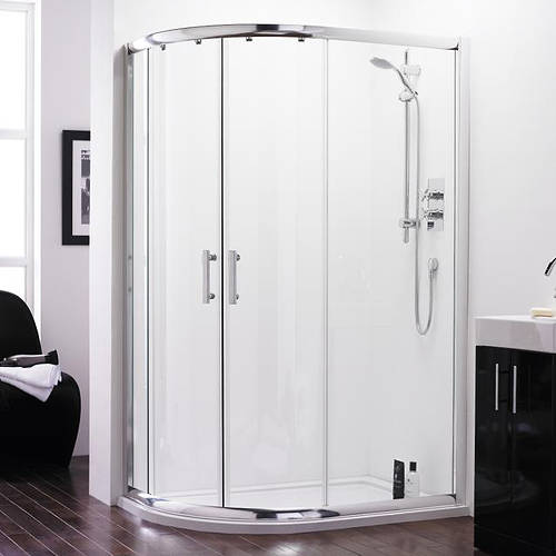 Additional image for Offset Quadrant Shower Enclosure (760x900mm).