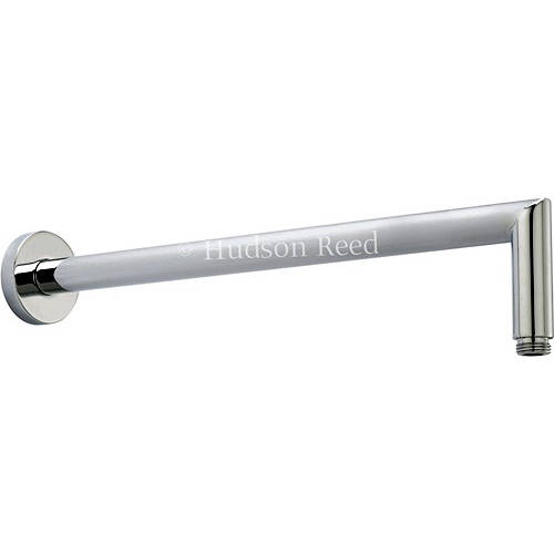 Additional image for Mitred Wall Mounting Shower Arm (415mm, Chrome).